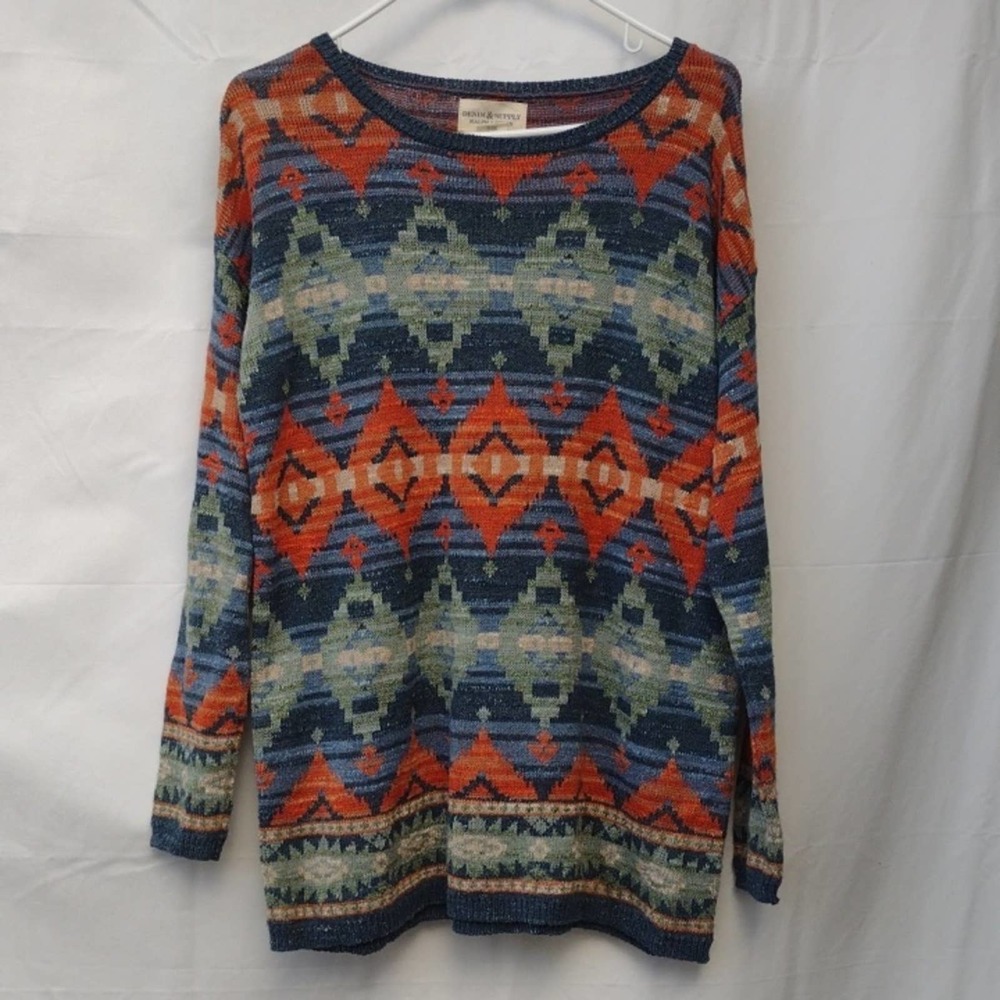 Denim & Supply Ralph Lauren Southwestern Sweater Women's Medium